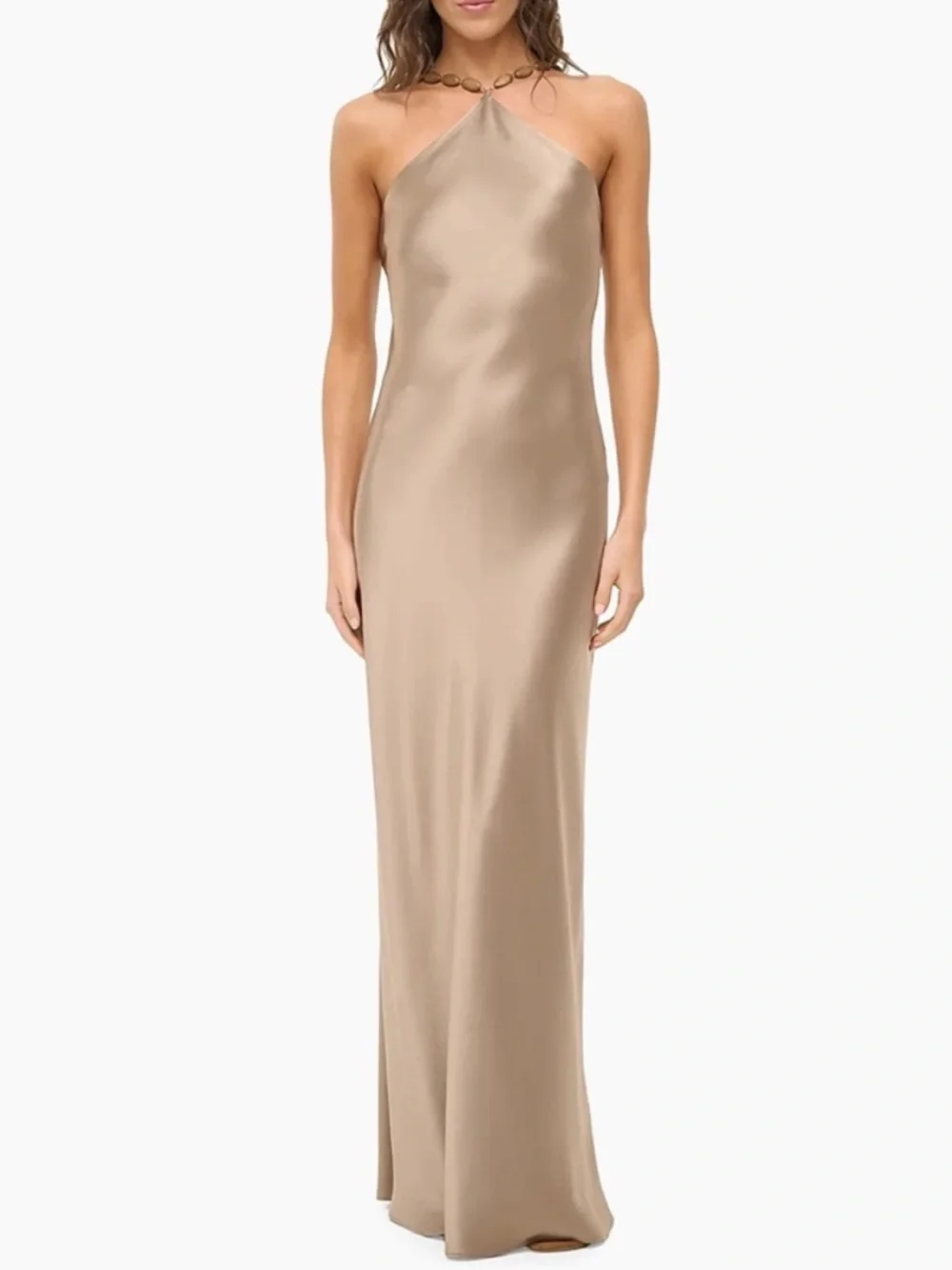 STAUD Cadence Maxi Dress in Dune - Picture 2 of 4